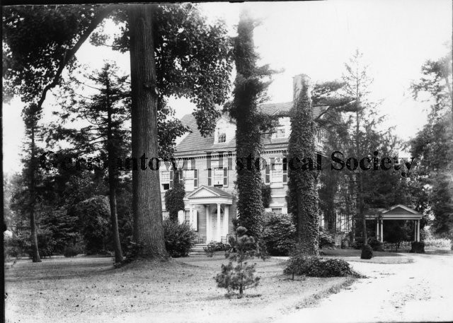 Historic photograph of Upsala Mansion