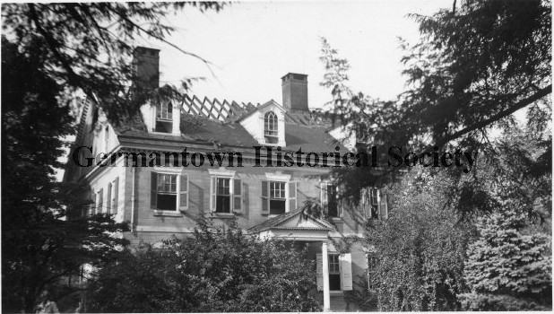 Historic photograph of Upsala Mansion