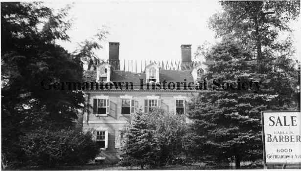 Historic photograph of Upsala Mansion