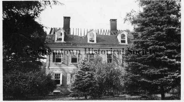 Historic photograph of Upsala Mansion