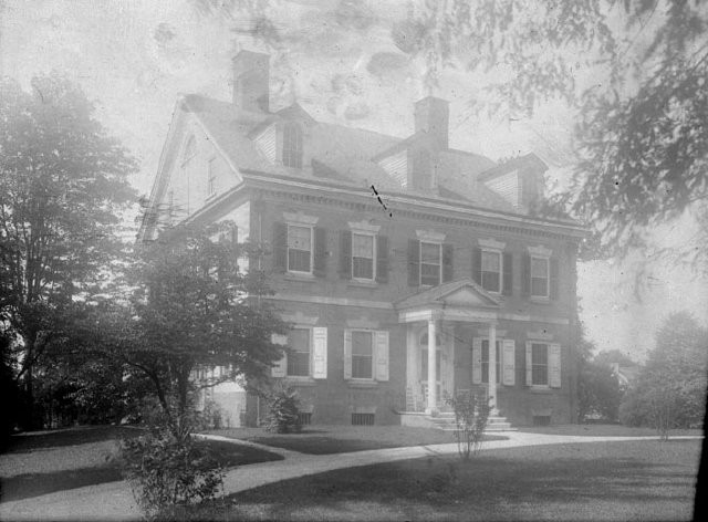 Historic photograph of Upsala Mansion