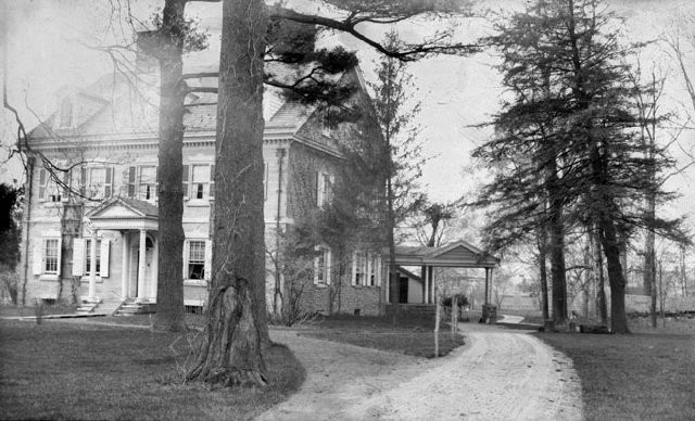 Historic photograph of Upsala Mansion