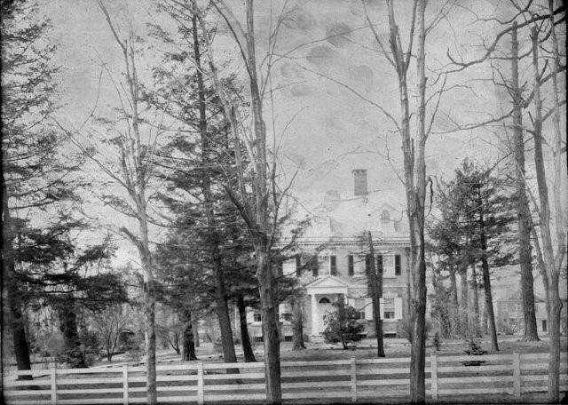 Historic photograph of Upsala Mansion