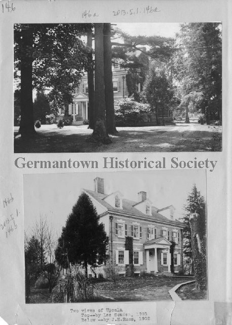 Historic photograph of Upsala Mansion